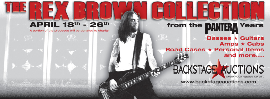 Rex Brown Auction Vintage Gear